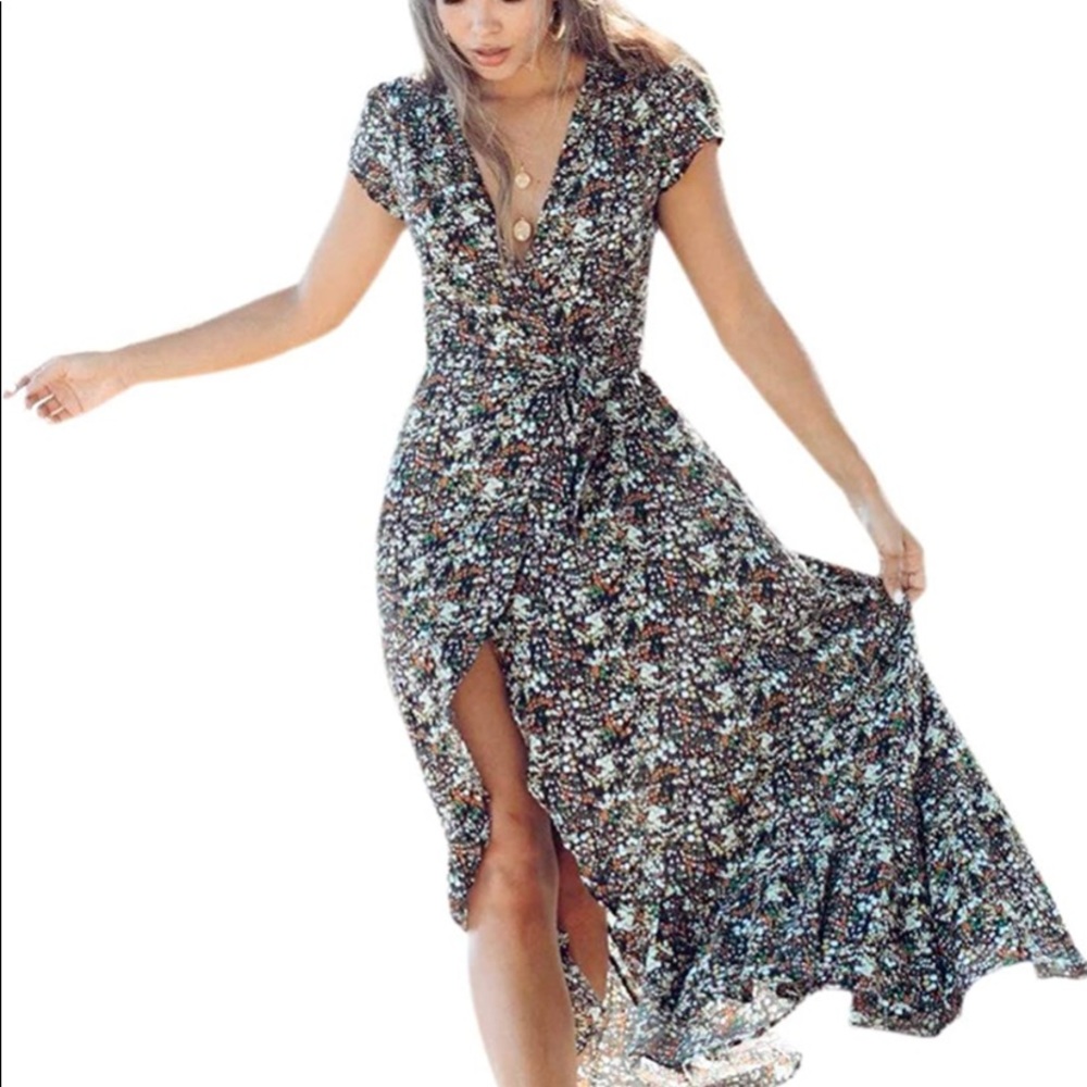 XIX palms dress
